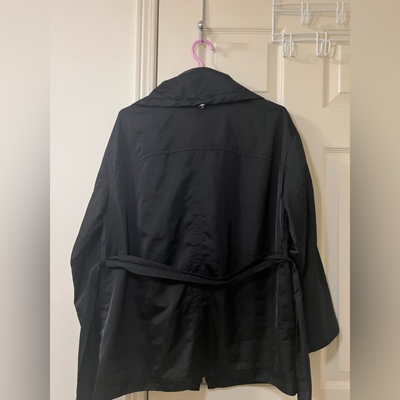 MASSIMO DUTTI Black Lightweight Dress Zip Jacket Size S-NWT - Picture 3 of 14